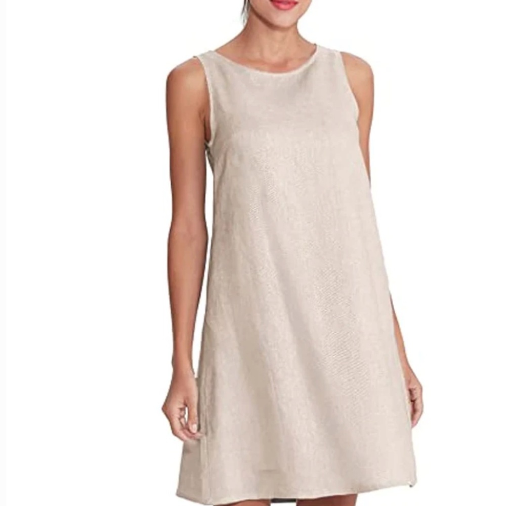 🤍 Minimalist Linen Tank – New With Tags 🤍